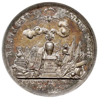 Fryderyk II, medal pośmiertny z 1786 r. sygnowan