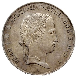 talar 1843 A, Wiedeń, srebro 28.04 g, Dav. 14, H