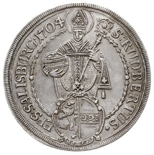 talar 1704, srebro 29.69 g, Probszt 1810, Zöttl 