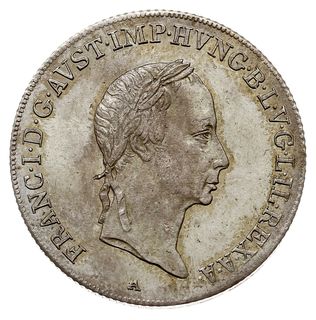 20 krajcarów 1830 / A, Wiedeń, Her. 797, Huszár 1984, bardzo rzadkie i piękne, pierwszy rok bicia tych monet dla Węgier
