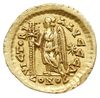 solidus 462-468, Konstantynopol, oficyna Δ, Aw: Popiersie cesarza na wprost, DN LEO PERPET AVG, Rw..