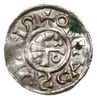 denar 1009-1024, Aw: Popiersie w prawo, H-NI-RI-CV-IR-X, Rw: Krzyż, w polach kulki i kółko, RIT CI..