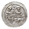 denar, 1146-1157, Aw: Dwaj książęta, Rw: Rycerz stojący na wprost, srebro 0.50 g, Str. 59, Such. X..