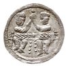 denar, 1146-1157, Aw: Dwaj książęta, Rw: Rycerz stojący na wprost, srebro 0.52 g, Str. 59, Such. X..