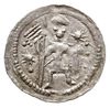 denar, 1146-1157, Aw: Dwaj książęta, Rw: Rycerz 