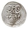 denar, 1146-1157, Aw: Dwaj książęta, Rw: Rycerz 