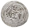 denar, 1146-1157, Aw: Dwaj książęta, Rw: Rycerz stojący na wprost, srebro 0.48 g, Str. 59, Such. X..