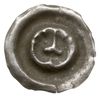 brakteat, Dwa orły skierowane plecami do siebie, srebro 0.35 g, Fbg 816
