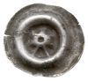 brakteat, Pięciolistna rozeta na łodydze, srebro 0.69 g, Fbg 987
