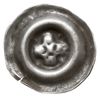 brakteat, Krzyż z kulami na końcach, srebro 0.68 g, Fbg 1045 - podobny