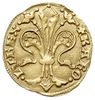 goldgulden (1325-1342), Aw: Lilia, KAROLVS REX, Rw: Św. Jan z berłem, S IOHANNES B, złoto 3.56 g, ..