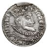 trojak 1593, Olkusz, znak Topór na rewersie, Iger O.93.10.a (R5), T. 35, moneta wytworzona technik..