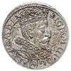 trojak 1605, Kraków, Iger K.05.1.b. (R1), moneta w pudełku PCGS z certyfikatem MS 62, bardzo ładni..