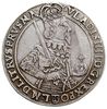 talar 1634, Bydgoszcz, Aw: Półpostać króla, niżej herb Sas, napis wokoło, Rw: Tarcza herbowa, po b..