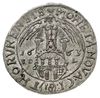 ort 1663, Toruń, odmiana z literami H D - L po bokach herbu Torunia, bardzo wyraźnie wybity, stara..