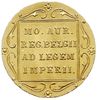 dukat 1831, Warszawa, kropka przed pochodnią, złoto 3.48 g, Plage 269, wyśmienity egzemplarz