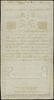 10 złotych polskich 8.06.1794, seria C 29103, widoczny znak wodny producenta papieru Pieter de Vri..