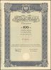 Bank Polski S.A., akcja na 100 złotych na okaziciela, emisja 1.04.1934, bez oznaczenia serii, nume..