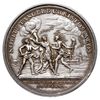 medal autorstwa I. L Oexleina wybity z okazji porwania i szczęśliwego ocalenia króla Stanisława Au..