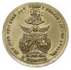 medal patriotyczno-religijny wybity w 1861 r. na pamiątkę Unii w Horodle, Aw: Jadwiga i Jagiełło, ..