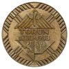 700-lecie założenia miasta Torunia 1933 r., medal autorstwa Stanisława Repety, Aw: Na górze styliz..