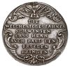 zdobycie Pragi w 1744 r., medal autorstwa J. W. Kittel’a, Aw: Widok miasta nad nim PRAG, wokoło na..