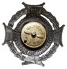 odznaka korporacyjna Głównego Związku Straży Pożarnej R.P. II stopnia, biały metal srebrzony 49 x ..