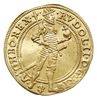 dukat 1584, Praga, złoto 3.47 g, Dietiker 428, Fr. 88, Halacka 294, lekko gięty, ale ładnie zachow..
