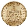 4 peso 1915, złoto 6.69 g, nakład 6.300 sztuk, F