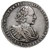 rubel 1721, Kadaszewski Monetnyj Dwor, litera K pod popiersiem, srebro 28.48 g, Bitkin 483, Diakov..