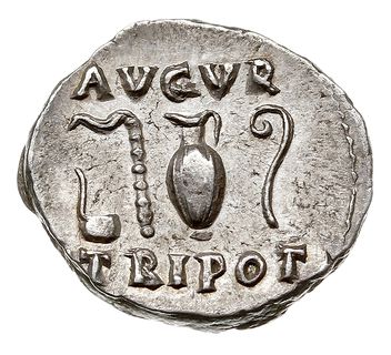 denar 70-72, Rzym, Aw: Popiersie cesarza w prawo