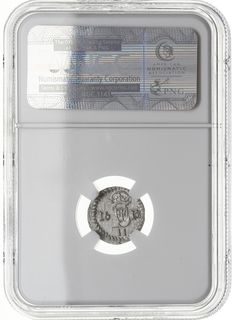 dwudenar 1613, Wilno, Ivanauskas 1SV18-18, T. 2, moneta w pudełku firmy NGC z oceną MS 62, ładny