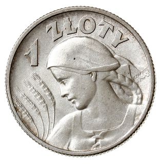 1 złoty 1925, Londyn, Parchimowicz 107 b, wyśmienite, delikatna patyna