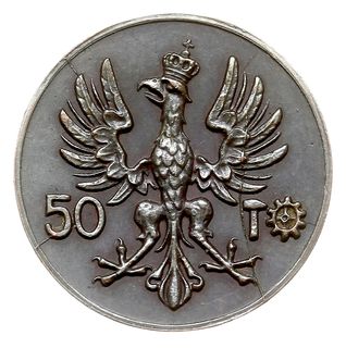 50 (marek) 1923, Warszawa, Dziewczyna z warkocze