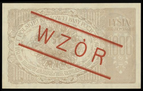 1.000 marek polskich 17.05.1919, seria III-0, nu