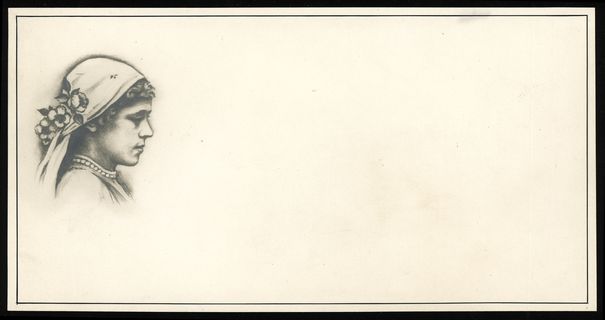 projekt znaku wodnego do banknotów 500 złotych 15.08.1939, papier kartonowy, Lucow 1047 (R9) - ilustrowany w katalogu kolekcji, Miłczak - patrz 85, ogromna rzadkość, wyśmienity stan