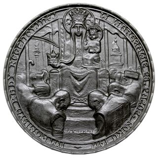 Rada Regencyjna, medal autorstwa Jana Raszki, 19