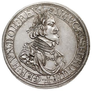 talar 1639, z tytulaturą Ferdynanda III, srebro 28.90 g, Dav. 5039, Fo. 155, Fo./S. 309, bardzo ładny