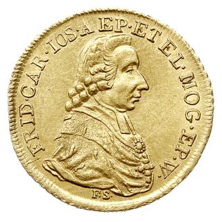 dukat 1795, złoto 3.47 g, Fr. 1685, Slg. Walther 655, ładny blask menniczy, rzadki