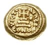 tremissis 641-647, Kartagina, Aw: Popiersie cesa