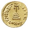 solidus 654-659, Konstantynopol, Aw: Popiersia Konstansa i Konstantyna na wprost, d N CONSTANTINЧS..