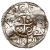 denar 1009-1024, Aw: Popiersie w prawo, po bokac