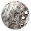 denar 1046-1056, Aw: Popiersie na wprost, Rw: Dw