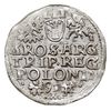 trojak 1595, Wschowa, na rewersie skrócona data u dołu, Iger W.95.3.d (R5), bardzo rzadki typ monety