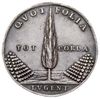 talar 1727, Drezno, moneta wybita z okazji śmierci królowej Krystyny Eberhardyny, Aw: Napis w 12 w..