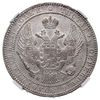 1 1/2 rubla = 10 złotych 1835, Petersburg, Plage 323, Bitkin 1087, moneta w pudełku firmy NGC z oc..