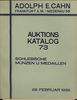 Adolph Cahn - Katalog 73 aukcji monet i medali śląskich F. Loefflera, Frankfurt 29.02.1932, pozycj..