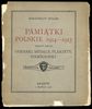 Mieczysław Opałek - Pamiątki Polskie 1914-1915, Zeszyt Drugi, Odznaki Medale Plakiety, Pierścionki..