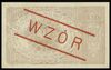 1.000 marek polskich 17.05.1919, seria III-0, numeracja 000000, obustronnie ukośny nadruk WZÓR”, z..