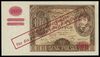 100 złotych 1939, nadruk na banknocie 100 złotych 9.11.1934, seria CO, numeracja 8977147, Lucow 76..